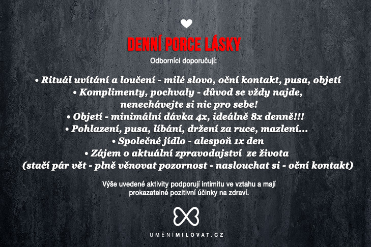 Kazdodenni pece o lasku